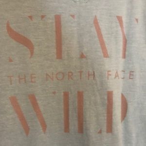 North Face 3/4 sleeve tee